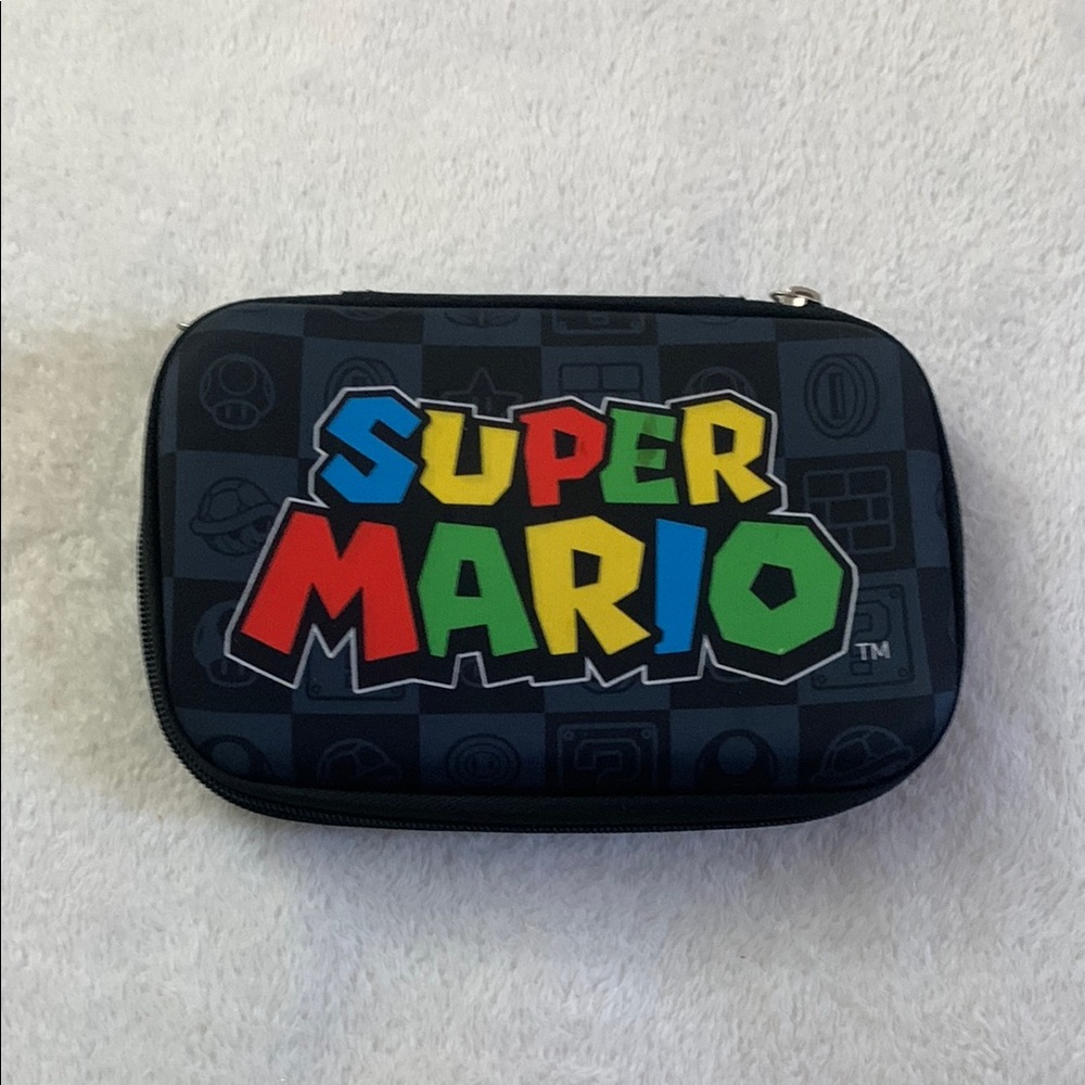Super Mario Black Travel Case
